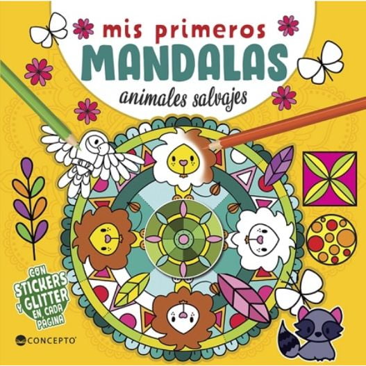 Mis Primeros Mandalas-animales Salvajes
