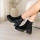 thumbnail image 5 of Bota Negro Mujer Gamuza y PU Atenas 25-31 negro 35, 5 of 5