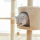 thumbnail image 5 of Rascador para gatos 1,15 metros de altura beige, 5 of 8