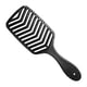 thumbnail image 4 of Cepillo de pelo ventilado, cepillo de secado por soplado flexible, uso húmedo y seco, cepillo de pala de peluquería para desenredar para todo tipo de Negro, 4 of 5