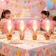 thumbnail image 4 of Set de 8 globos de aire caliente de 30 cm color rosa – Palmhill, 4 of 8