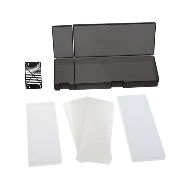 Paleta húmeda para pintura acrílica, bandeja húmeda para colorear modelo, con tapa hermética, soporte para pintura, paleta de pintura, paleta de pintu