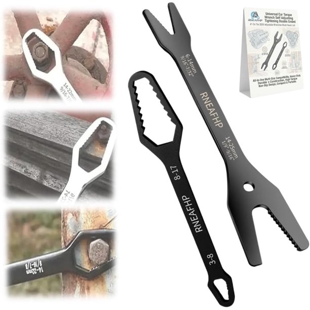 Llave autoajustable doble extremo 3-25mm métrica SAE fontanería hogar