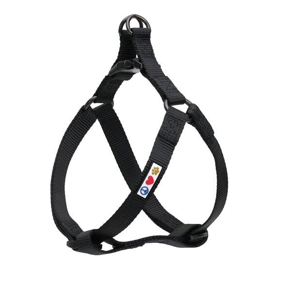 Chaleco Pawtitas Solid Step, ajustable y sin tirones para perros