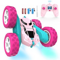 Coche Teledirigido Hamdol Pink Rc Para Niñas De 6 A 12 Años