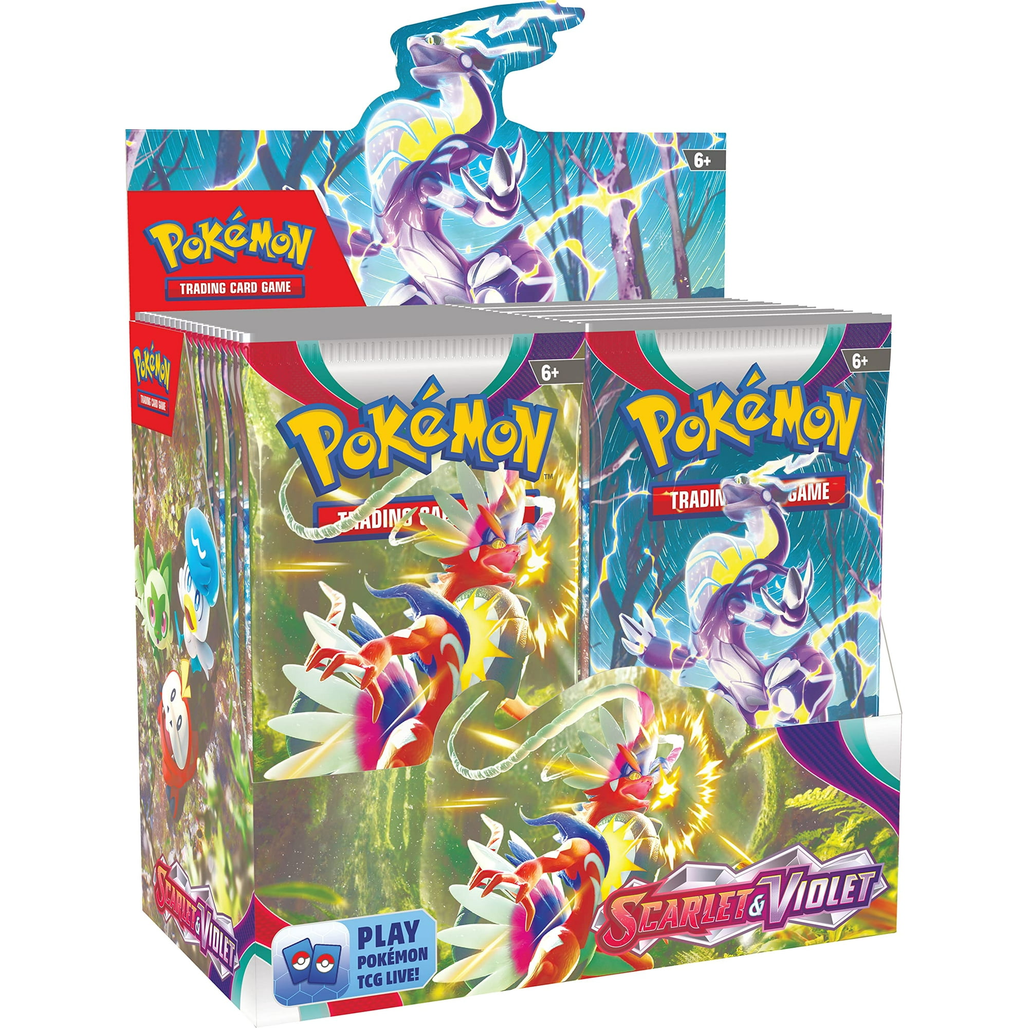 Caja Expositora Pokémon Tcg Scarlet & Violet Booster