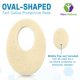 thumbnail image 2 of Almohadillas protectoras de fieltro Mars Wellness con forma ovalada, paquete de 25, 2 of 9