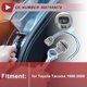 thumbnail image 2 of 1 Juego de cableado del casquillo de la luz de señal de giro delantera para Toyota Tacoma 1998-2000 No.9007599078 Arnés de conector de bombilla con enchufe pre-cableado, 2 of 7