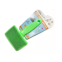 Genérico - Cepillo Cardina Quita Pelo Perros Gatos Puntas Protegidas