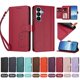 thumbnail image 4 of Funda Cartera Trébol para Samsung Galaxy S26 con Ranuras Tarjetas y Carga Inalámbrica Rojo, 4 of 6