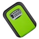 thumbnail image 5 of Caja para llaves segura montada en la pared para exteriores con cerradura y verde impermeable para el hogar, 5 of 5