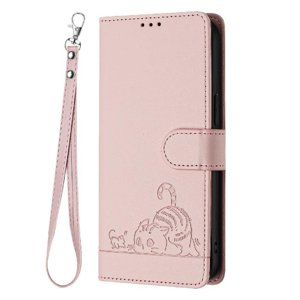 Funda Tipo Cartera Foxdock Para Samsung Galaxy S24 Ultra Con Soporte, Ranuras, Rfid, Diseño De Gato