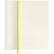 thumbnail image 4 of Libreta Moleskine Classic con tapa blanda, bolsillo, color verde limón, 4 of 7