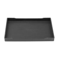 Magideal - Cuenco De Agua Para Reptiles, Cuenco De Alimentación, Accesorios Para Anfibios, Comedero Decorativo Para Reptiles, Piscina De Baño Para Rana, Gecko , Negro