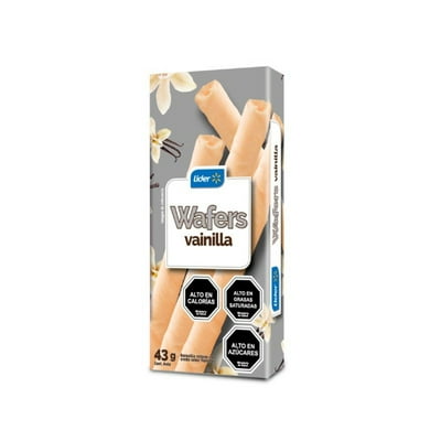 Wafers Sabor Vainilla 43 G Lider