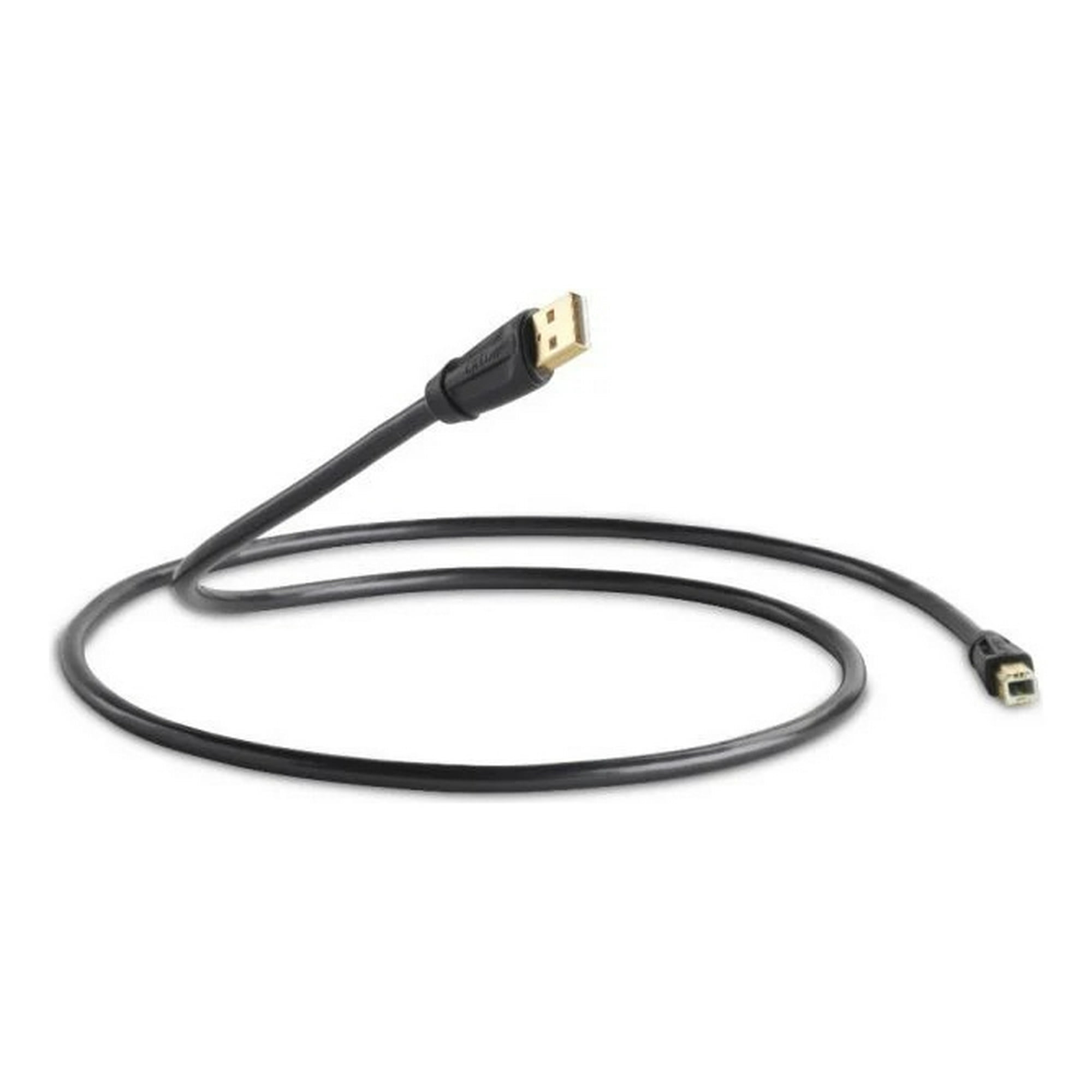 Qed - Cable Usb A - B Performance Graphite 1.5metros