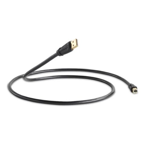 Qed - Cable Usb A - B Performance Graphite 1.5Metros