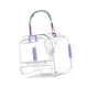 thumbnail image 3 of Jaula Transportadora de Hámster Jaula Portátil para Transporte de Mascotas Pequeñas Hábitat para Jerbos Y Ratones Diseño Transparente Y Resistente Ad violeta, 3 of 5
