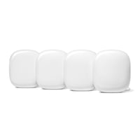 Google Nest Wifi Pro Wi-Fi 6E Paquete De 4 Nieve