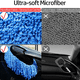 thumbnail image 4 of 2pcs Car Dust Cleaner, Car Soft Brush Cleaning Brush, Mini Bristle Removal Brush, Nanofiber Car Cleaning Brush Dusting Tool, Car Interior Accessories, 4 of 4