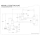 thumbnail image 4 of Llave de Cocina para Llenar Ollas Kingston Brass KS3107AL Montada en Pared, 4 of 4