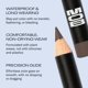 thumbnail image 3 of Lápiz delineador de labios MOB M159 Taupe de tono frío, impermeable, 3 of 9