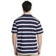 thumbnail image 2 of Polera Hombre Piqué Listada Cuello Camisero Bolsillo Pecho, 2 of 7