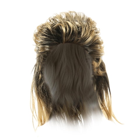 Magideal - Peluca De Discoteca De Los Años 70 Y 80, Peluca De Disfraz, Peluca Rizada Retro, Peluca De Discoteca, Peluca De Cosplay Para Familia, Amigos, Fiesta Amarillo B