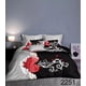 thumbnail image 1 of Cubrecama Quilt Verano 2 Plazas - Gris Negro Corazón M2251, 1 of 2