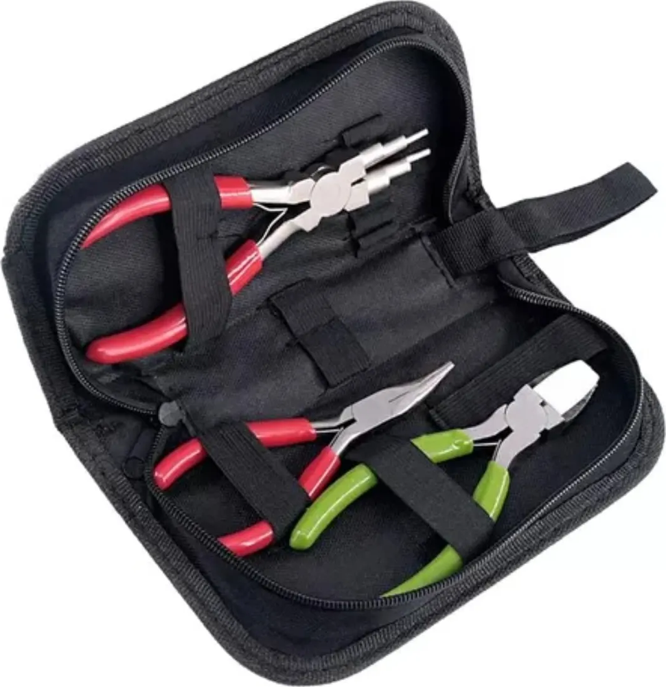 Genérico - Juego De Pinzas Para Manualidades De Joyería De 3 Piezas