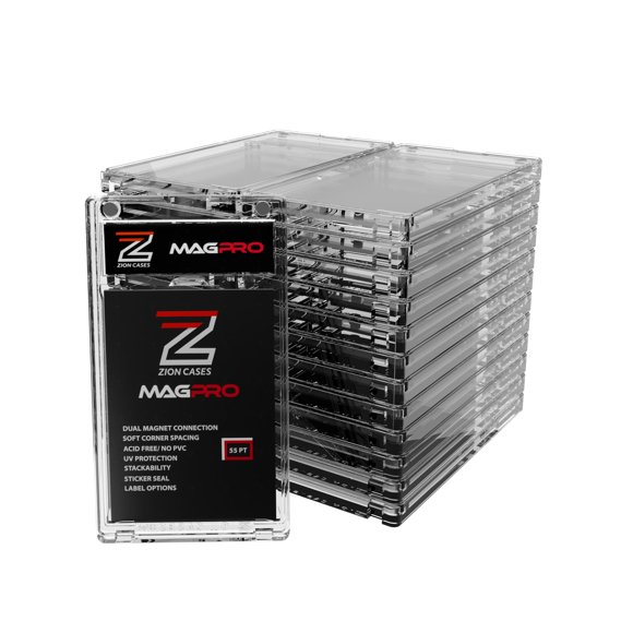 Portatarjetas Magnético Zion Cases MagPro 55PT Doble Imán Paquete de 25