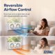 thumbnail image 3 of Ventilador de ventana EZ-CHILL 23 cm 2 velocidades reversible blanco, 3 of 5