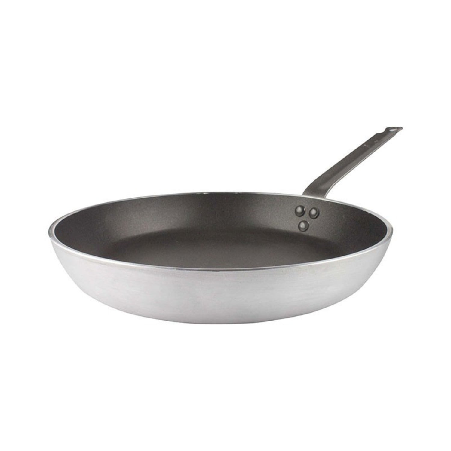 LACOR Tricapa Plus Frying Pan - 26cm Non-Stick With Bottom, Silver/Black