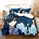 thumbnail image 1 of Black Butler Sebastian Bedding Set Boys Girls Size Duvet Cover Pillowcase Bed Kids Adult Home Textile Bed Sheets, 1 of 5