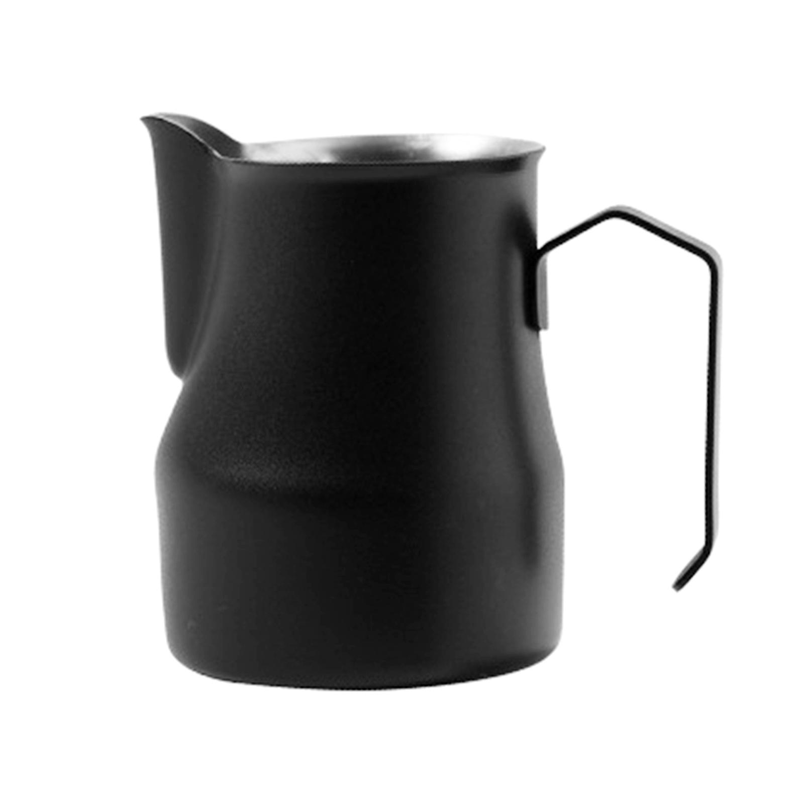 Bothyi - Jarra Para Espumar Leche Barista Tool Espresso Jarra Humeante Para Barra De Cocina Negro 550Ml