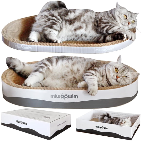 Set de rascadores para gatos Miwoowim, 3 unidades, extra grandes, con accesorios