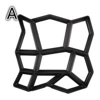 Genérico - Moldes Para Cemento Sendero Modelo Geometrico 32X32Cm Jardin