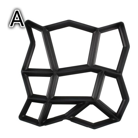 Genérico - Moldes Para Cemento Sendero Modelo Geometrico 32X32Cm Jardin