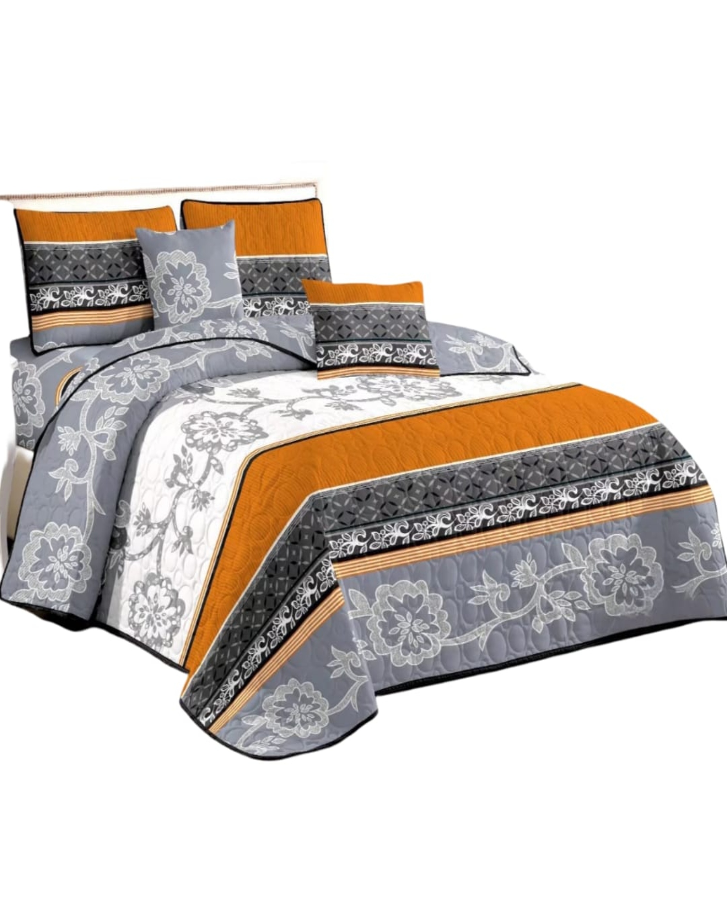 Genérico - Quilt Verano 2 Plazas + Fundas Almohada Incluidas D5