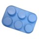thumbnail image 1 of Moldes Silicona Moldes Cupcake Moldes Magdalena Molde Muffin Azul, 1 of 6