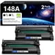 thumbnail image 1 of Cartucho De Tóner 148a Negro Paquete De 2 Compatible Con Hp, 1 of 7
