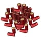 thumbnail image 1 of 100 Cápsulas Termorretráctiles de PVC, Cubiertas Superiores, Suministros de Bricolaje, Fundas Decorativas de 30 Mm con Pestaña Desprendible para Sótan Rojo, 1 of 5