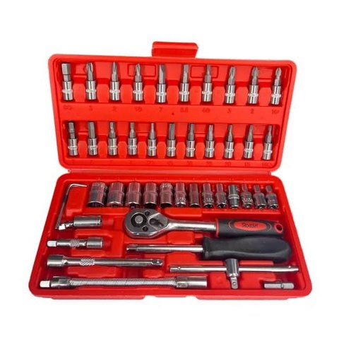 Genérico - Set De Herramientas Reparación Para Automoviles 46 Piezas