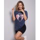thumbnail image 1 of Polera Mujer Oversize Vintage Gym Soft Prelavada - A366, 1 of 3