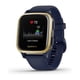 thumbnail image 1 of Garmin Venu Sq Music Navy/Light Gold, 1 of 4