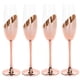 thumbnail image 1 of Set de 4 Copas Champagne Encobrizadas, 1 of 2