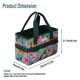 thumbnail image 4 of Bolsa Organizador de Suministros de Arte JLDTOP Floral Duradera, 4 of 9