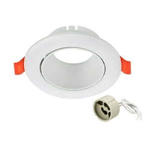 Want - Foco Spot Porta Gu-10 Led Track Light 9 Cm - Blanco