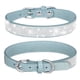 thumbnail image 2 of Collar De Perro De Diamante De Agua De Cristal, Collar De Perro, Selección De Materiales De Alta Calidad, Suave Y Transpirable, Botón De Seguridad Ajustable, Diamante De Agua Brillante, S, 2 of 2