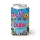 thumbnail image 1 of Bubu y los Búhos Funda enfriadora de latas, aislante de bebidas para mantener frías o calientes, funda térmica plegable para latas, portabebidas reutilizable, 1 of 6